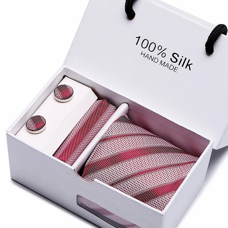 Europski i američki muških kravata točkasto poklon kutija odijelo od 5 predmeta grupe kravata poslovna večernja haljina vjenčanja kravata Slika 3