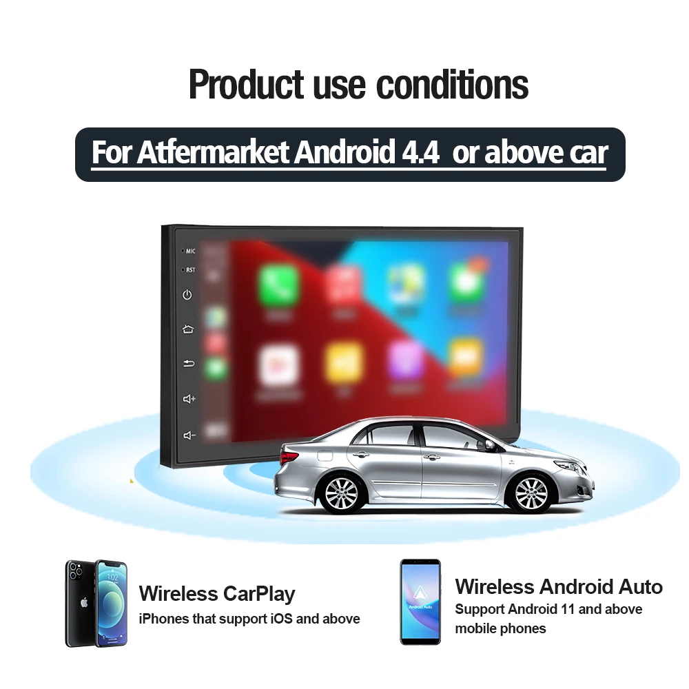 Carlinkit Draadloze Carplay Adapter Draadloze Android Auto Ključ Voor Wijzigen Android Zaslon Auto Ariplay Smart Link Ios 15 Slika 4