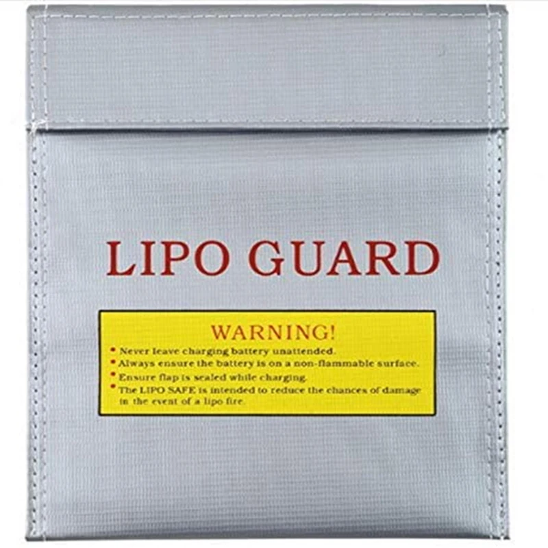 Crna Metalik Vatrostalno eksplozije dokaz RC LiPo torba Baterija Li-Po Zaštitna torba Sigurna Torba Za Punjenje Vreća 18*23 cm 23*30 cm Slika 4