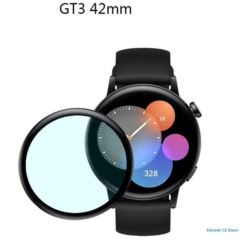 K92F 2 kom. Za Huawei-Watch GT3 42 mm 46 mm Zaštitna folija za ekran Mekom filma Pametni sat Slika 4
