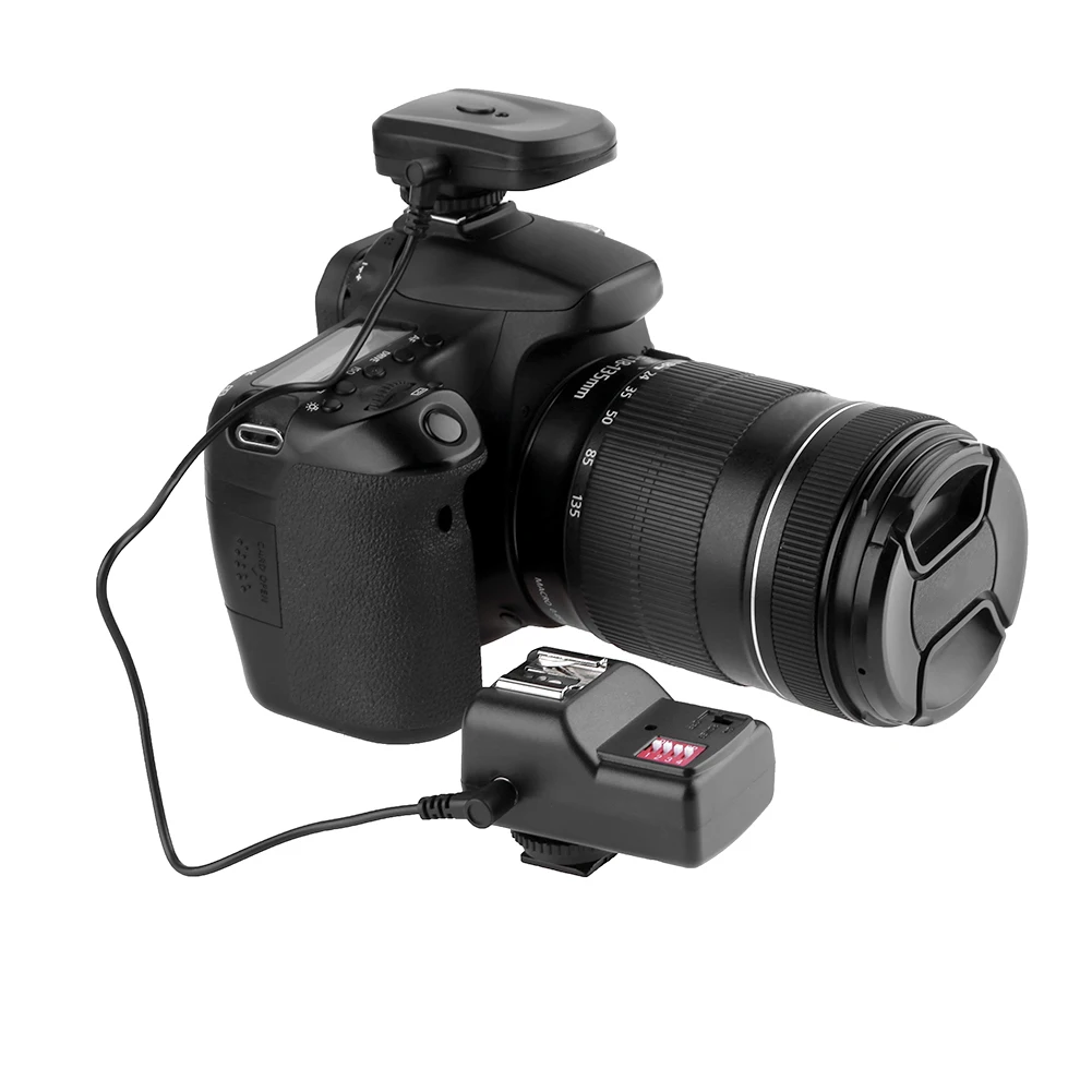 Skladište 16 Kanala Bežični Daljinski Upravljač Bljeskalica Speedlight Okidač Flasher Uskladiti za Canon Kamera Slika 4