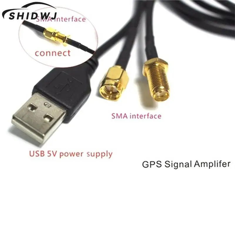1 isporučenog USB GPS Prijemnik Za auto Prijenosno RAČUNALO Navigacija GPS Antena za Primanje I slanje USB 1575,42 Mhz Gps Antena Auto-Antenski Kabel Slika 5