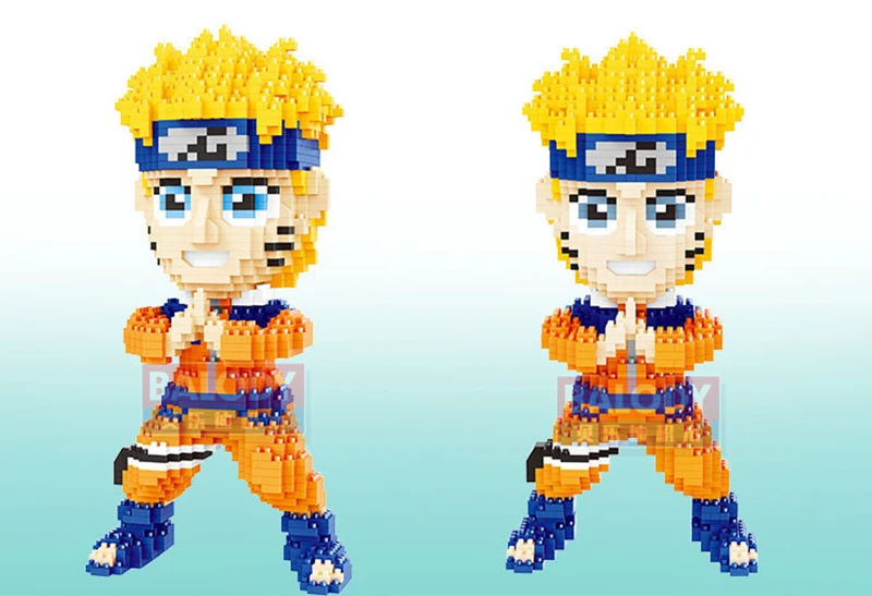 Japan Anime Mikro Cigle Lik Naruto Хатаке Kakashi Crtani DIY 3D Model Dijamant Mini Montaža Građevinske Blokove Za Igračke Slika 5