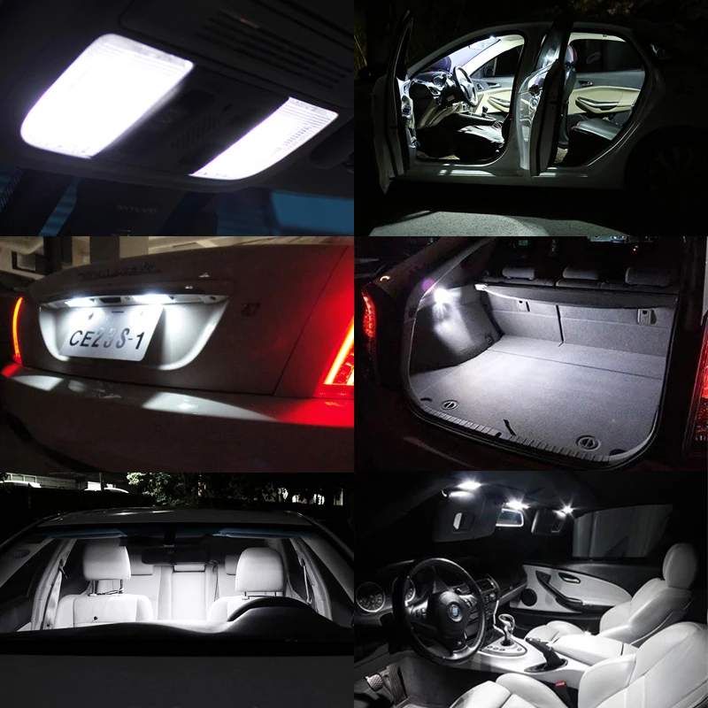 LED Set unutarnje lampice za Jaguar XF XFR XJ XJ6 XJ8 XJ12 XJR XJL XK XK8 XKR X150 X250 X350 X351 S-Type X-Type X204 X206 Slika 5